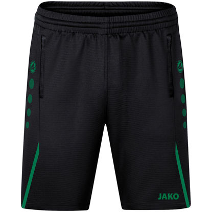 Afbeeldingen van Trainingsshort Challenge zwart/sportgroen